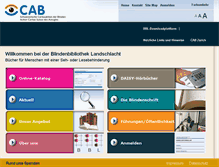 Tablet Screenshot of cab-bbl.ch